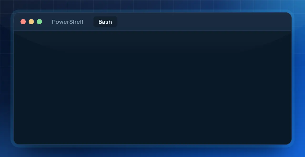 The Shell Lab: a PowerShell console with an exercise, a hint and the answer being checked